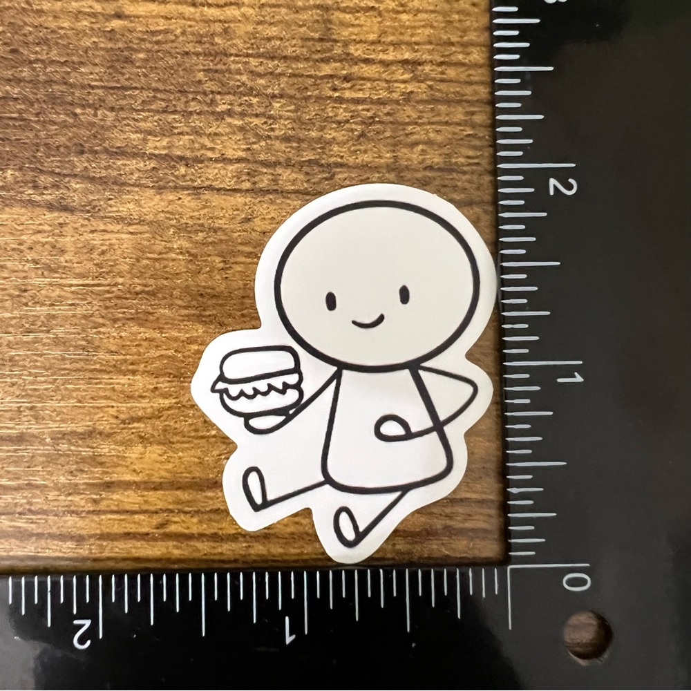 66pc Stick Figure Cartoon Sticker Set - Picture 13 of 13
